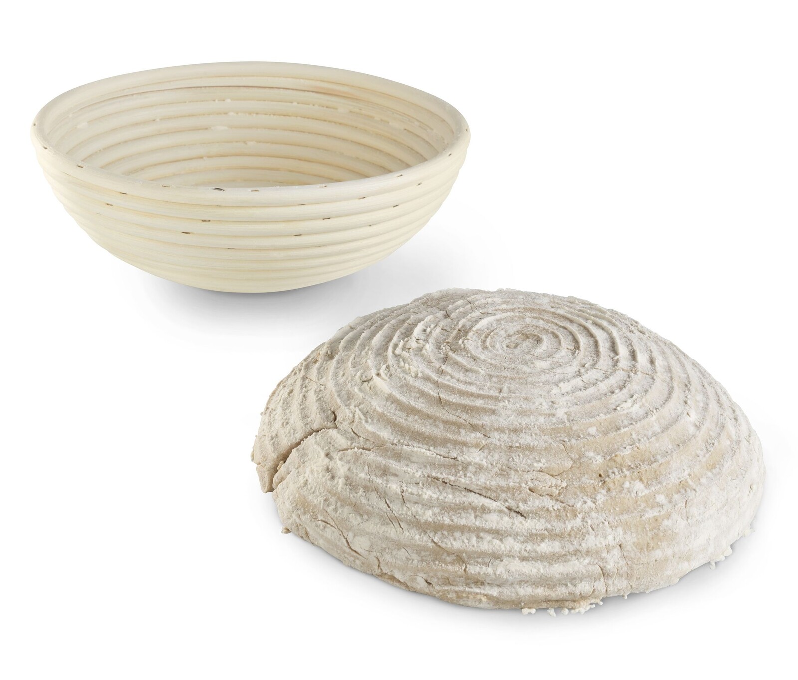 Tchibo - Kulatá ošatka na kynutí těsta - barva: béžová