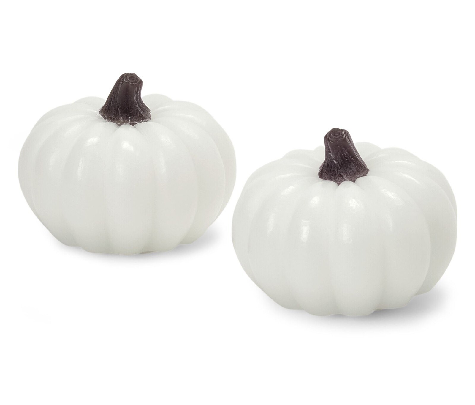 Tchibo - LED dýně z pravého vosku - barva: bílá