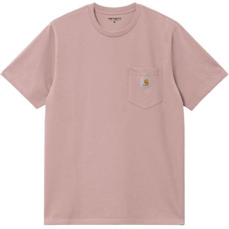 Triko Carhartt Wip Pocket S/S - Růžová - L