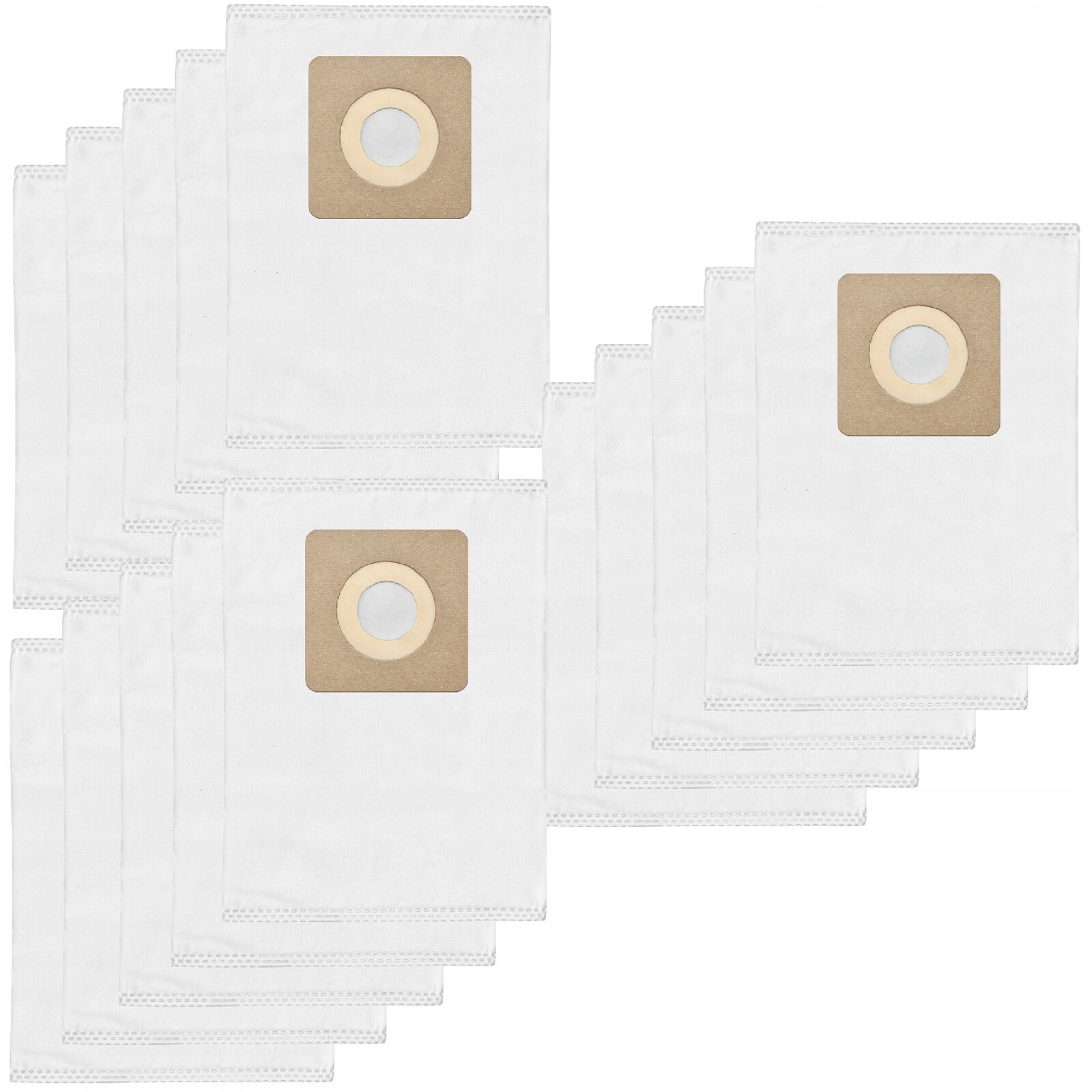 15 x Syntetické sáčky pro vysavače Bosch AdvancedVac 20 UniversalVac 15