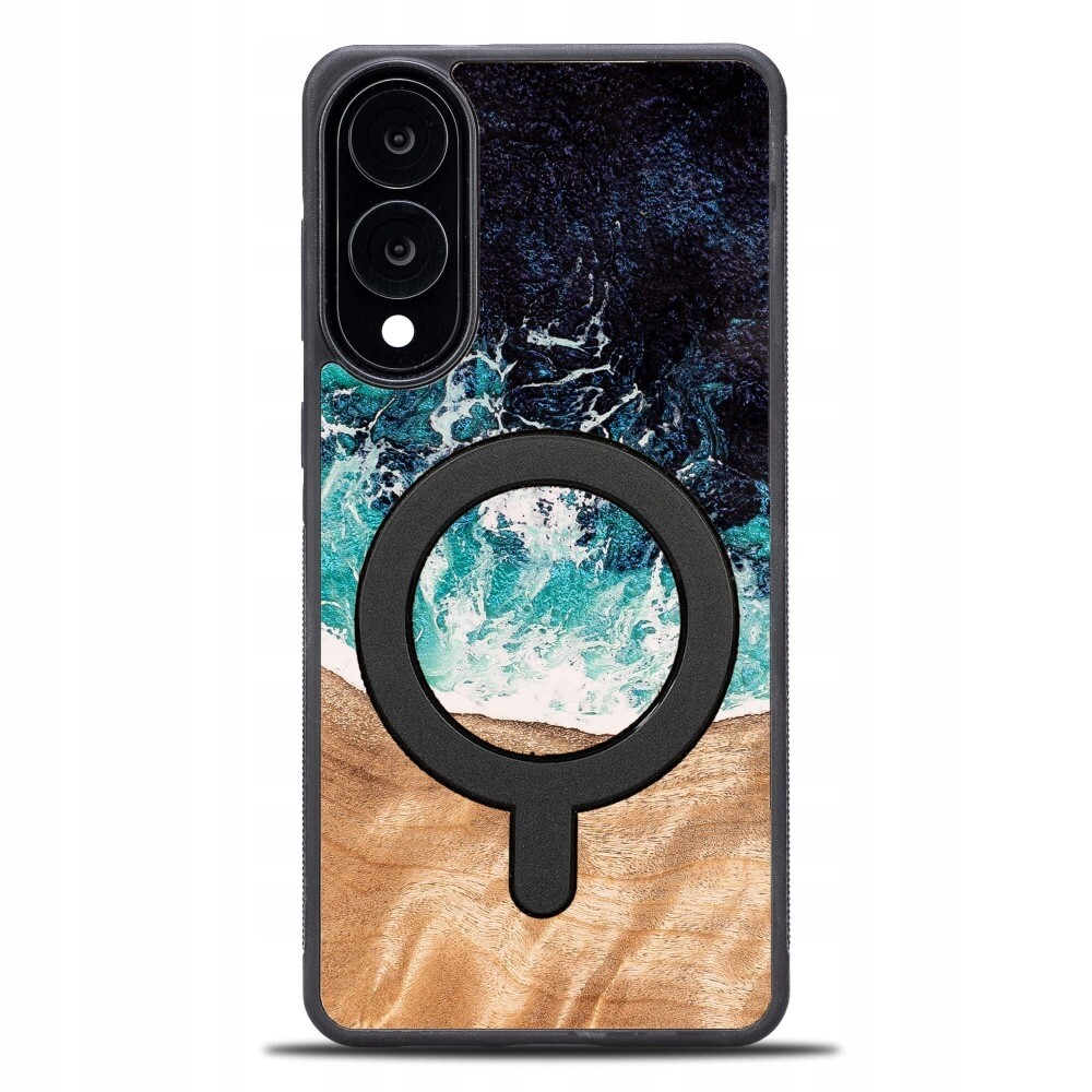 Pouzdro Bewood Unikátní pro Samsung Galaxy S25 Edge Dream Island s MagSafe