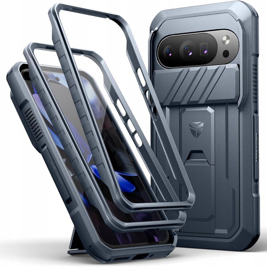 Pancéřové Pouzdro Dexnor Pro Google Pixel 10/10 Pro Pouzdro S Rámečkem Na Ochranu Obrazovky