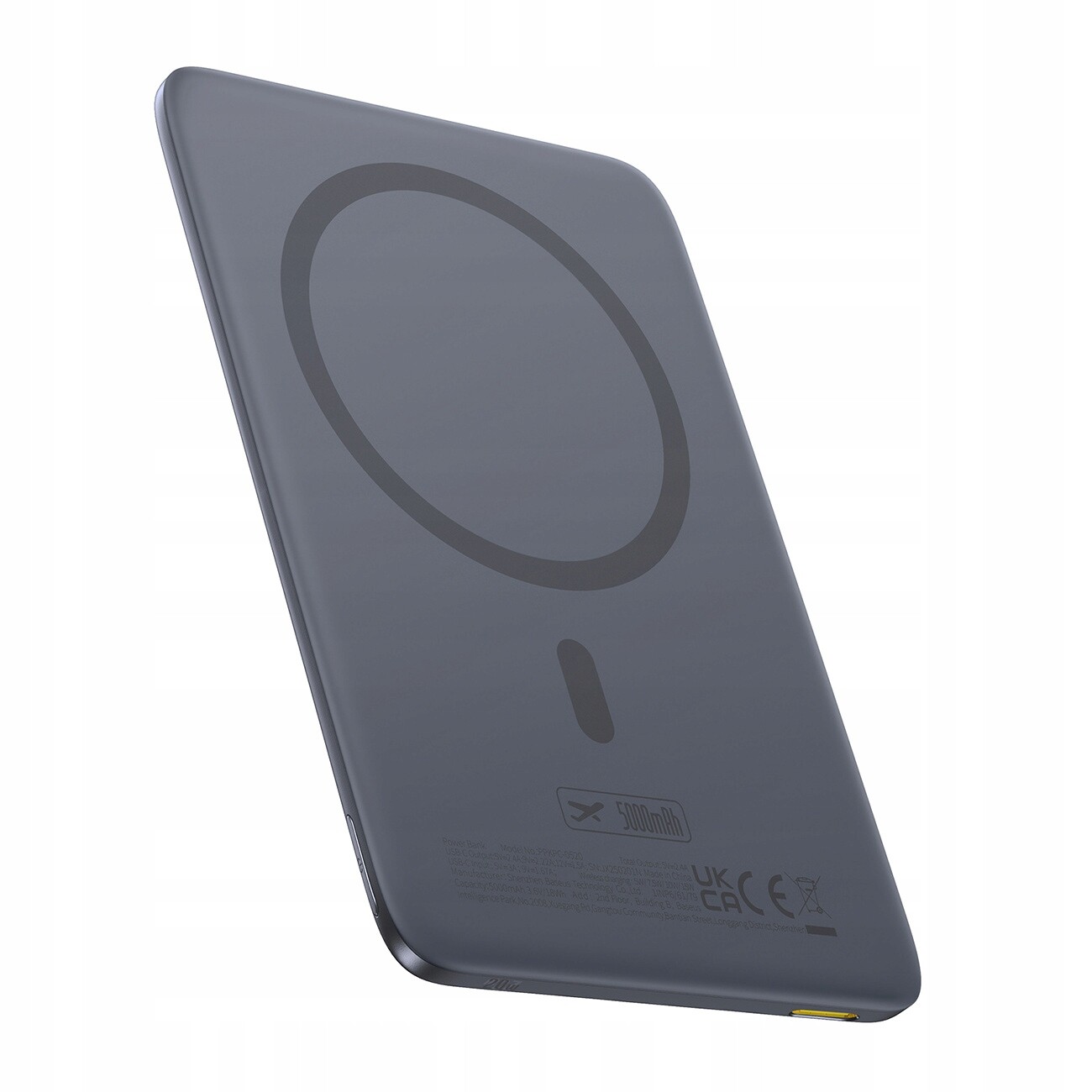 Baseus Powerbanka 5000 mAh 20W Magsafe Indukční Powerbanka Tenká Kabel