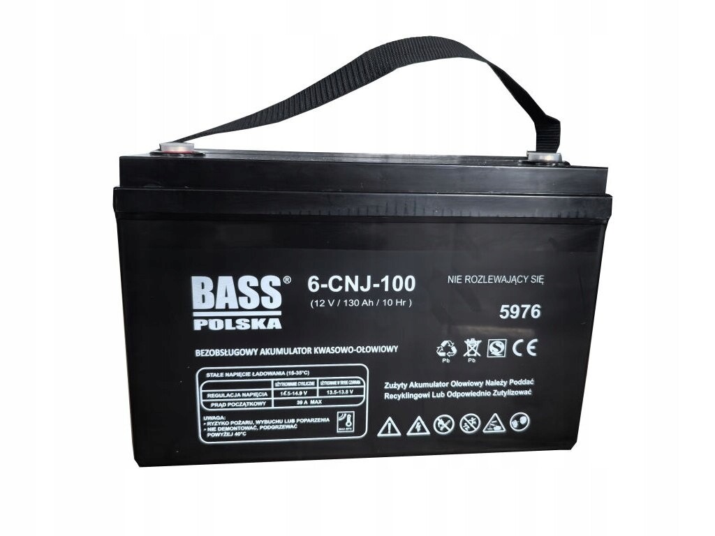 Baterie Agm Vrla 12 V, 130 Ah BP-5976