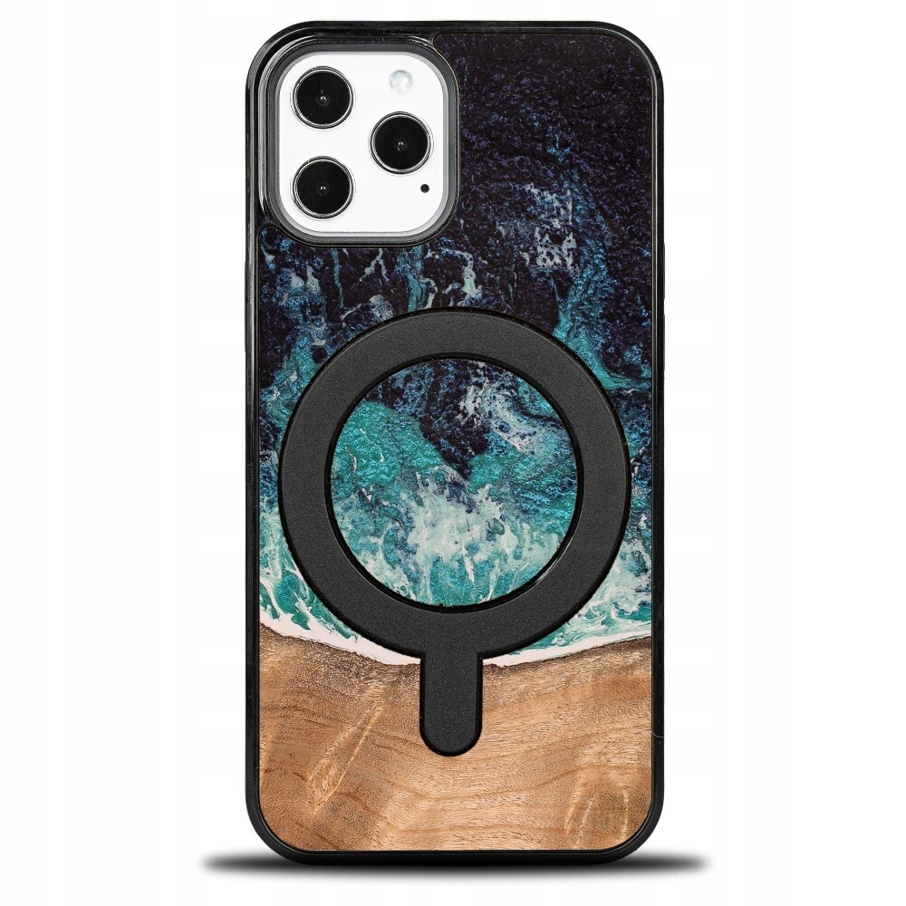 Pouzdro Bewood Unikátní pro iPhone 12 Pro Max – Ostrov snů s MagSafe