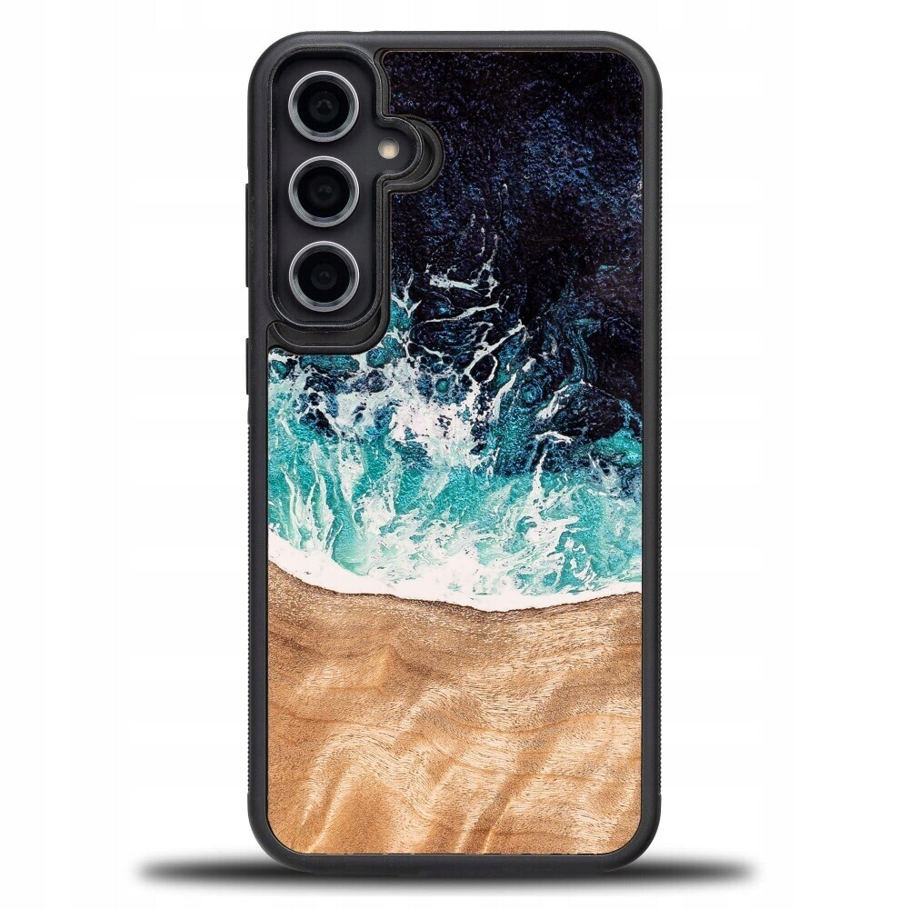 Pouzdro Bewood Unikátní pro Samsung Galaxy S23 Fe Ostrov snů