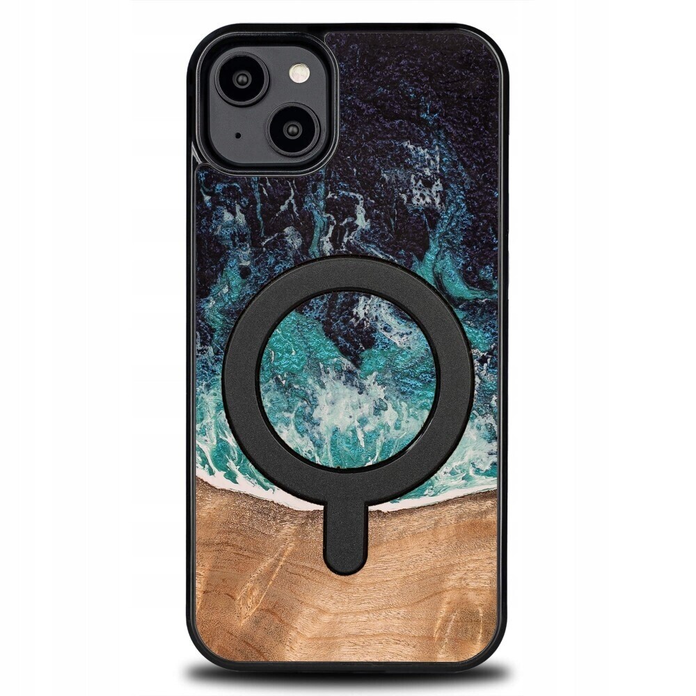 Pouzdro Bewood Unikátní pro iPhone 14 Plus – Ostrov snů s MagSafe