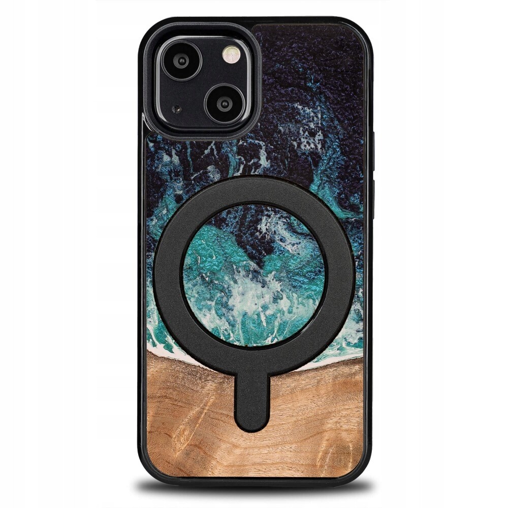 Pouzdro Bewood Unikátní pro iPhone 13 Mini Dream Island s MagSafe
