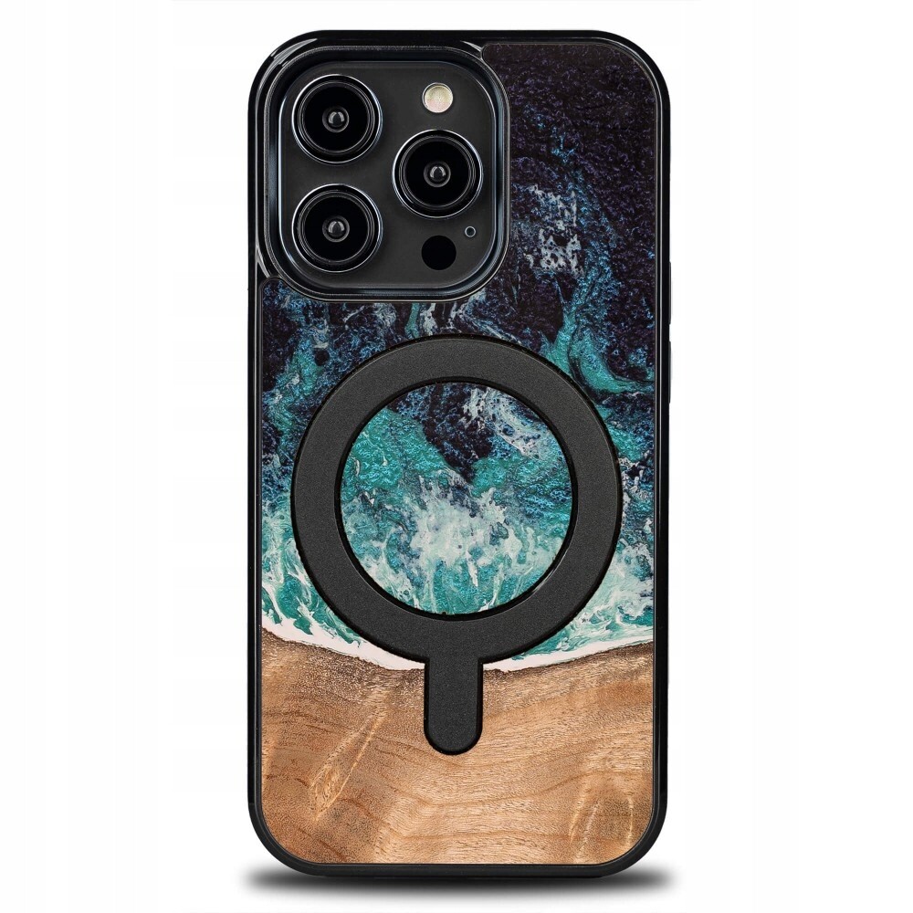 Pouzdro Bewood Unikátní pro iPhone 14 Pro – Ostrov snů s MagSafe