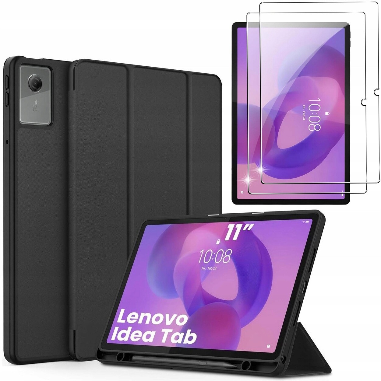 Pouzdro Smart Case 2x Sklo pro tablet Lenovo IdeaTab 11