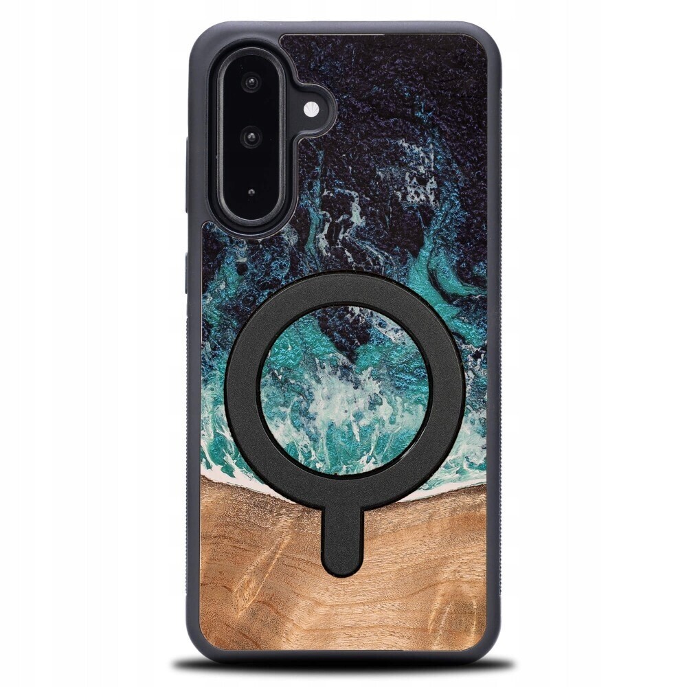 Pouzdro Bewood Unikátní pro Samsung Galaxy A26 5G Dream Island s MagSafe