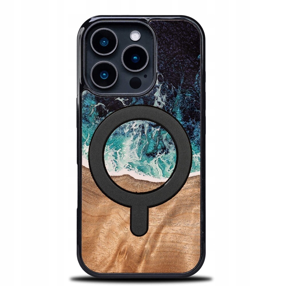 Pouzdro Bewood Unikátní pro iPhone 16 Pro – Ostrov snů s MagSafe