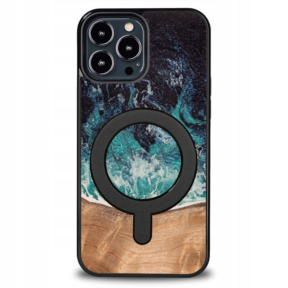 Pouzdro Bewood Unikátní pro iPhone 13 Pro Max – Ostrov snů s MagSafe