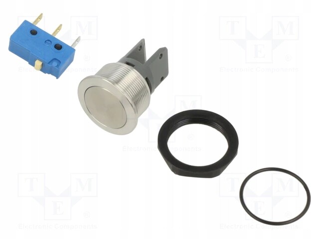 1241.6611.1130000 Přepínač odolný proti vandalismu Poz 2 Spdt 10A/250VAC On-(on)