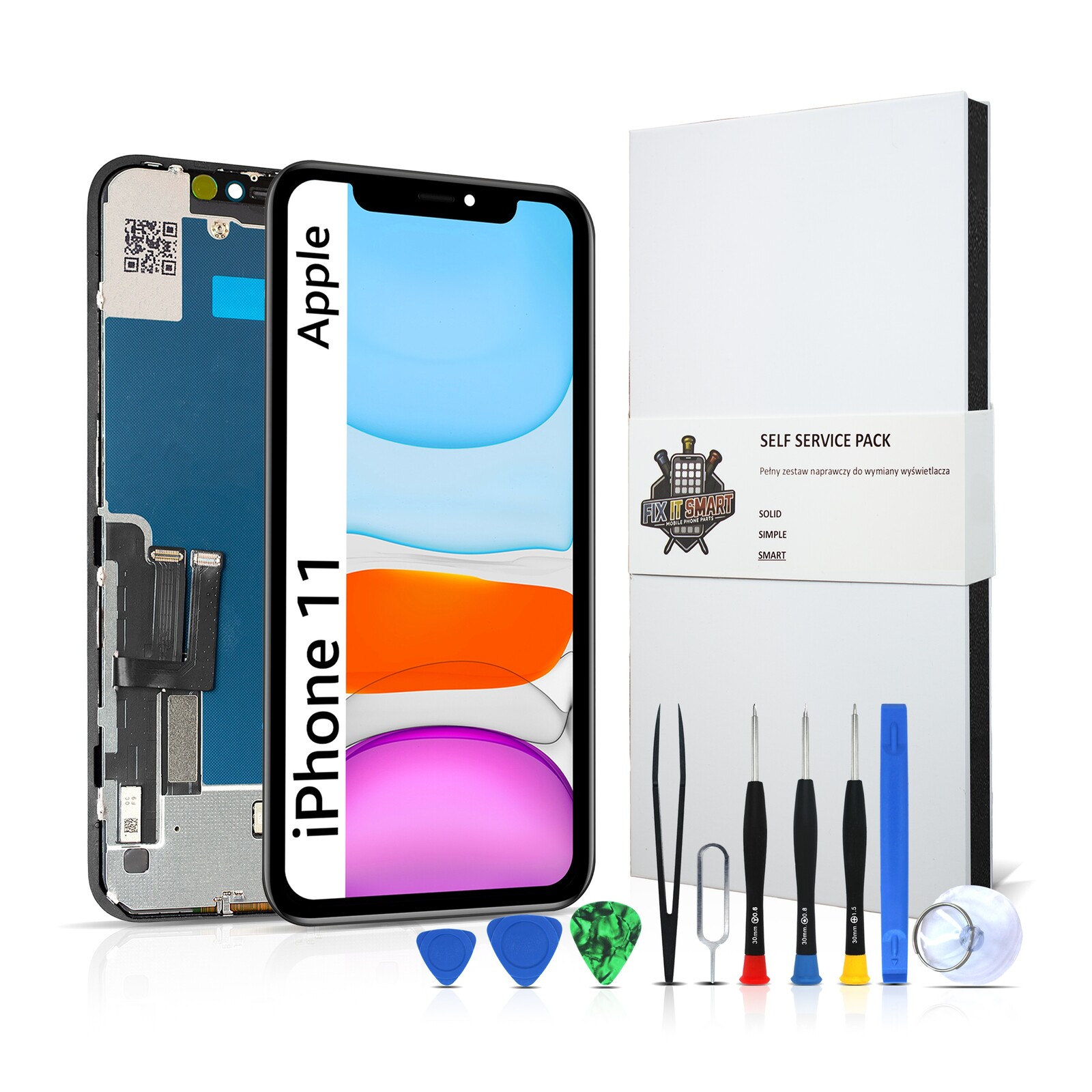 Sada pro opravu iPhonu 11 Nástroje LCD displej Matice