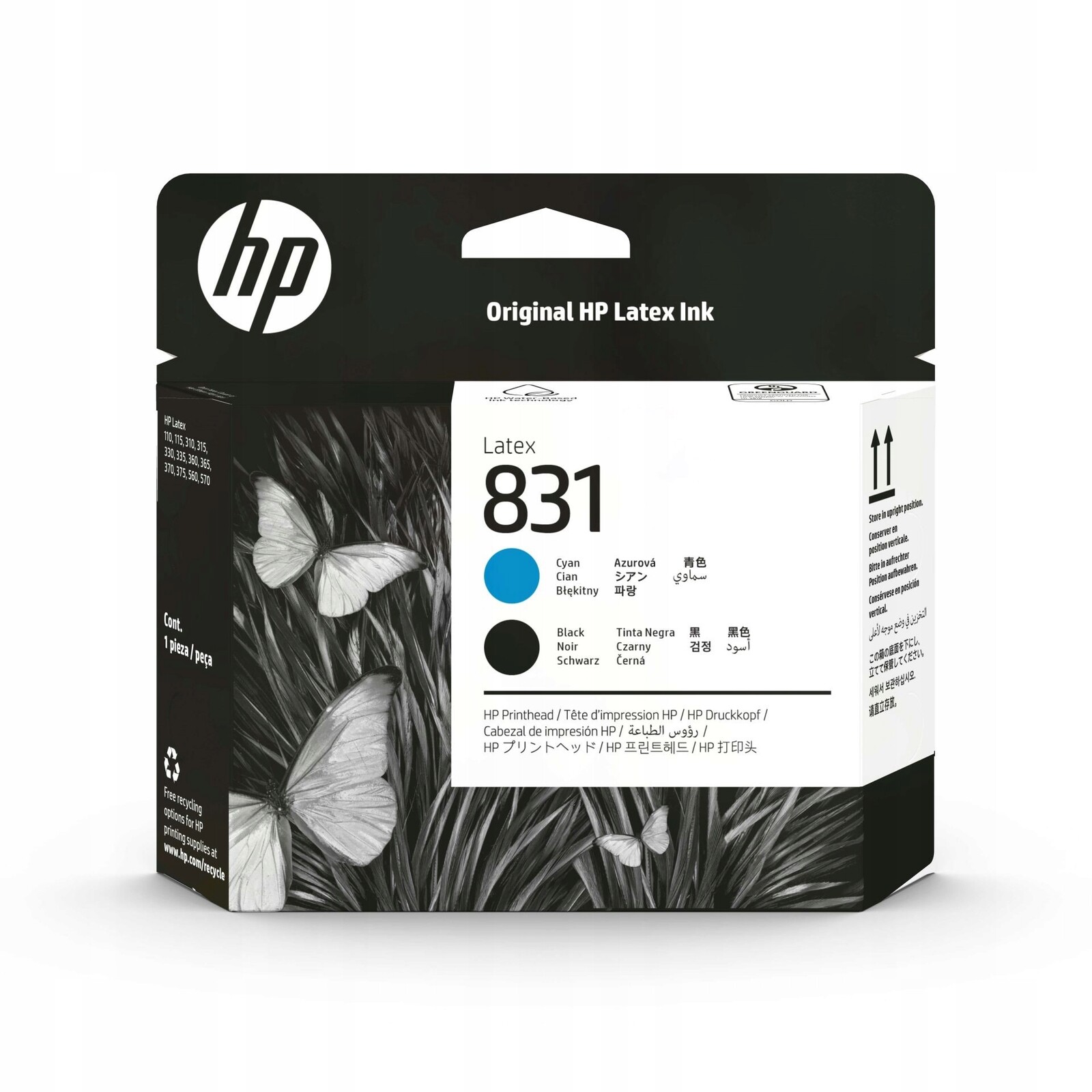 Hlavice Hp Latex 831 Cyan Black CZ677A Hp Latex 360 370 570 560 375