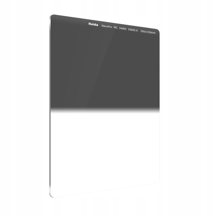 Poloviční šedý filtr Haida NanoPro MC ND4 Nd 0.6 Grad Hard (100x150)