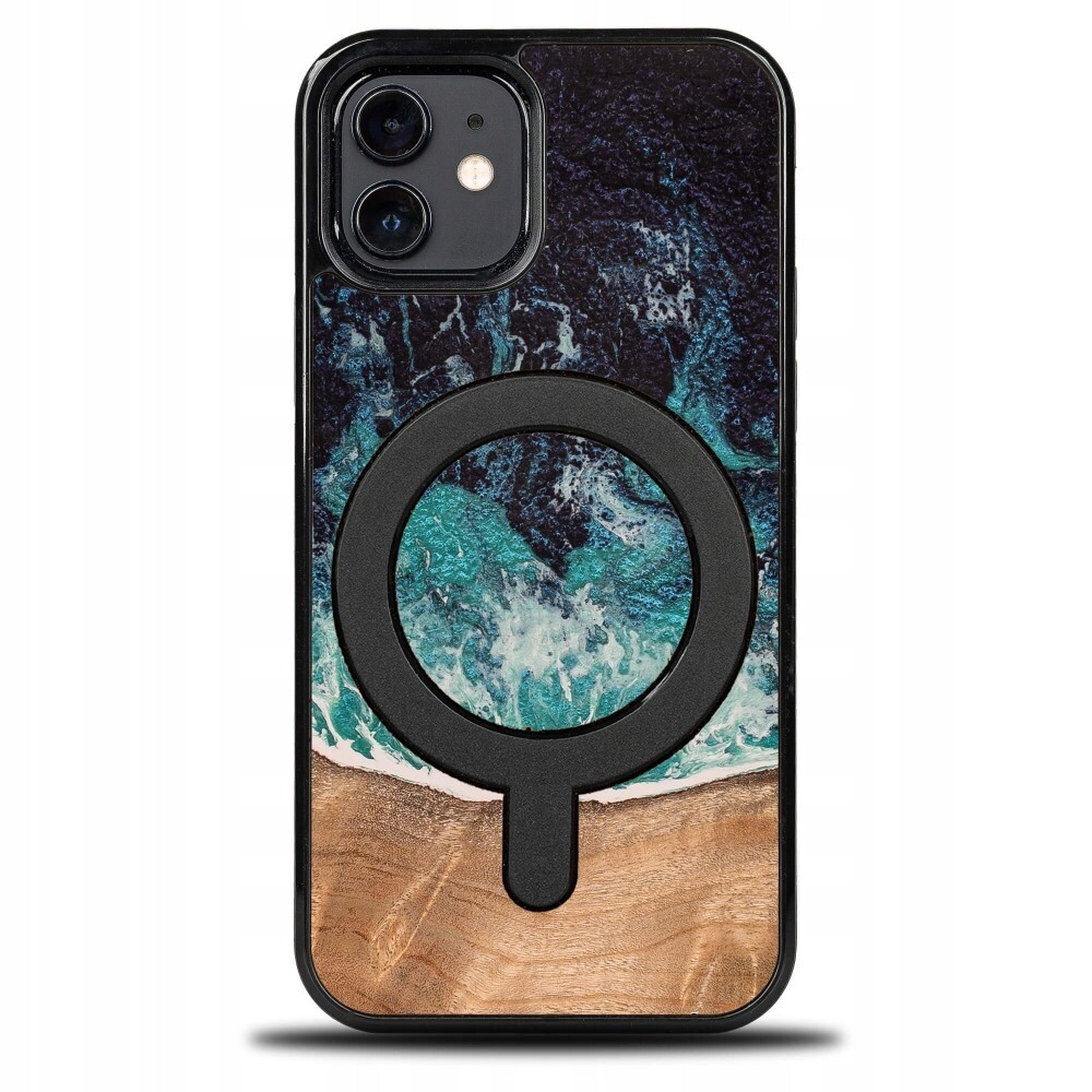 Pouzdro Bewood Unikátní pro iPhone 12 12 Pro Ostrov snů s MagSafe