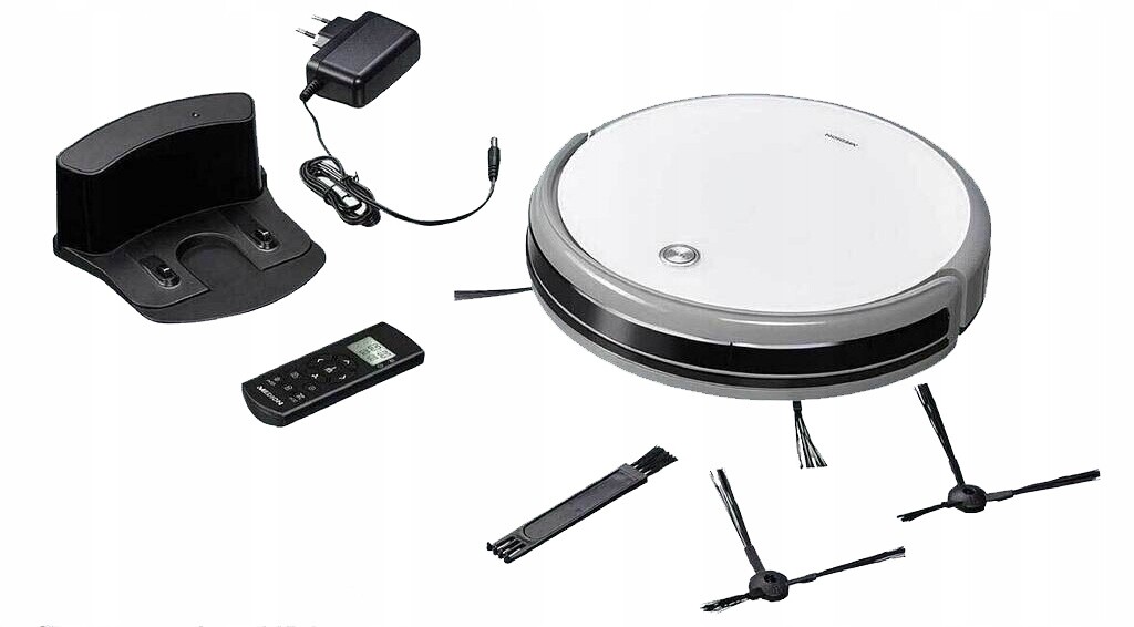 Uklízecí Robot Vysavač Automatický Jezdící Pilot Bílý 2000Pa 72dB