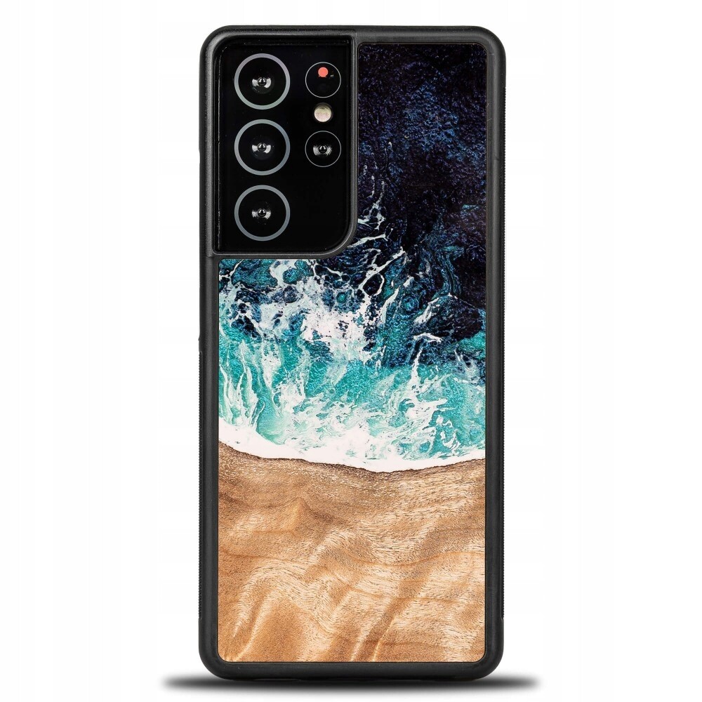 Pouzdro Bewood Unikátní pro Samsung Galaxy S21 Ultra – Ostrov snů