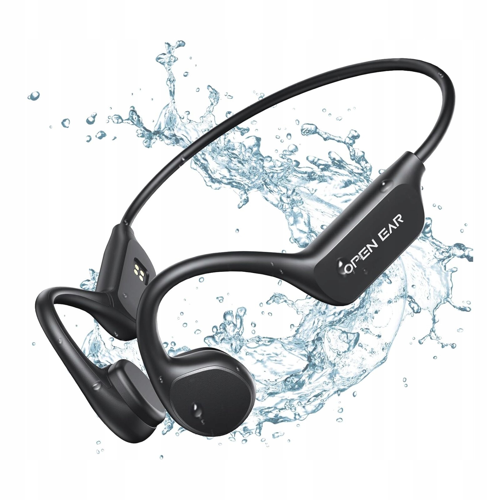 Bezdrátová sluchátka s kostním vedením, voděodolná, IPX8 Open Ear