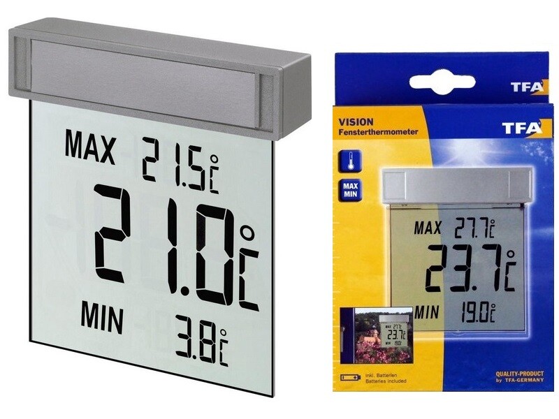 Teploměr Tfa teploměr 1025 bezbarvý