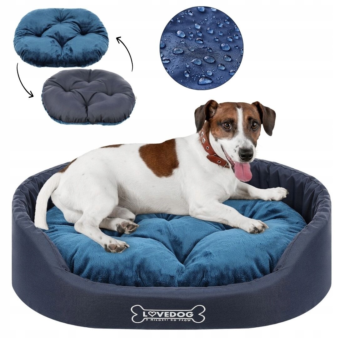 Pelíšek pro psa kočku Antialergické potah pohovka kotec Lovedog M 60x50