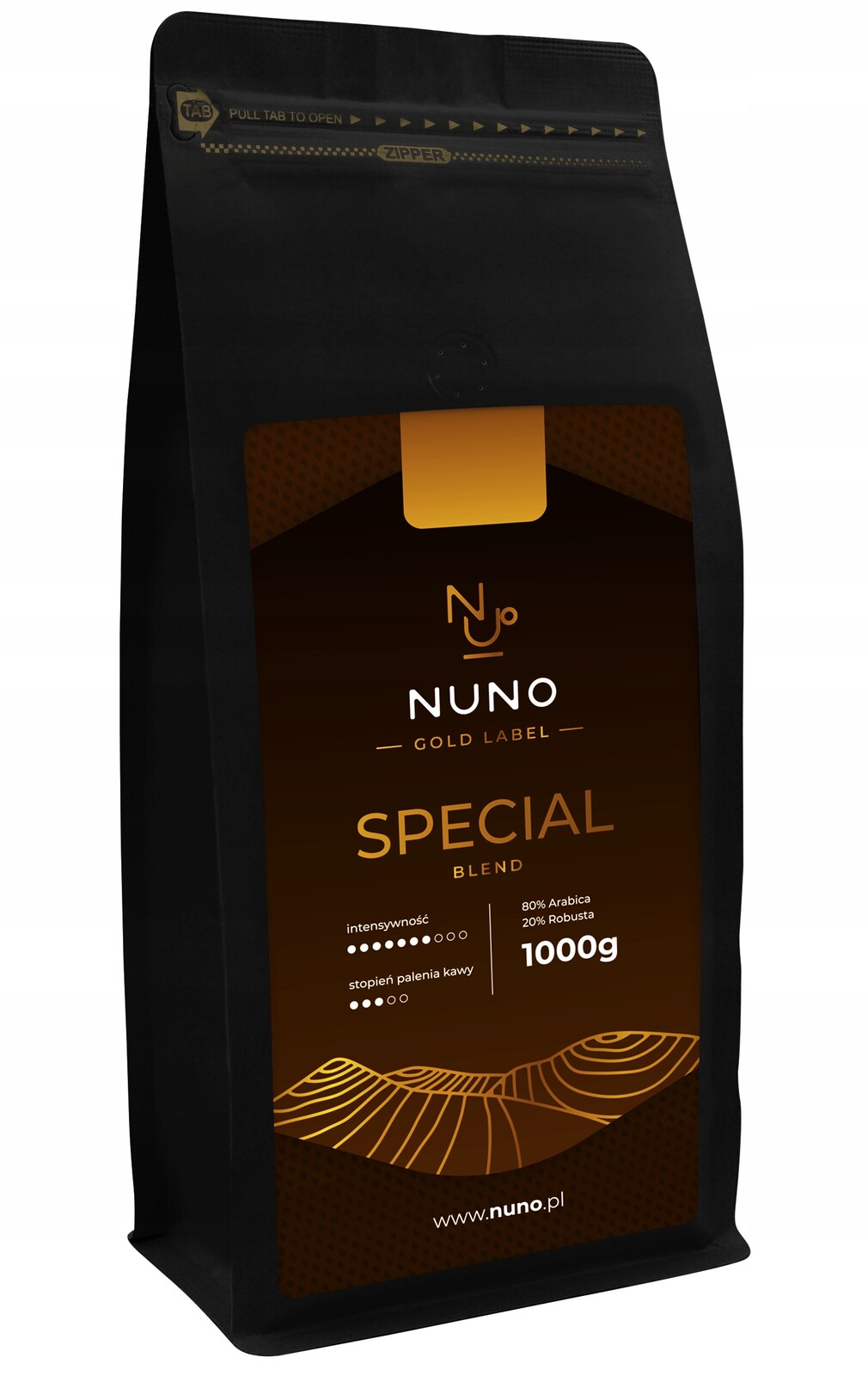 Káva Nuno Gold Special Blend Čerstvě Pražená 72H 1KG