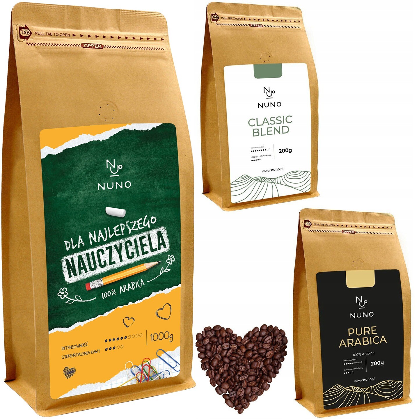 Čerstvě Pražená Káva Nuno – Sada Pro Učitele Kraftova – 72 Hodin Od Vypálení