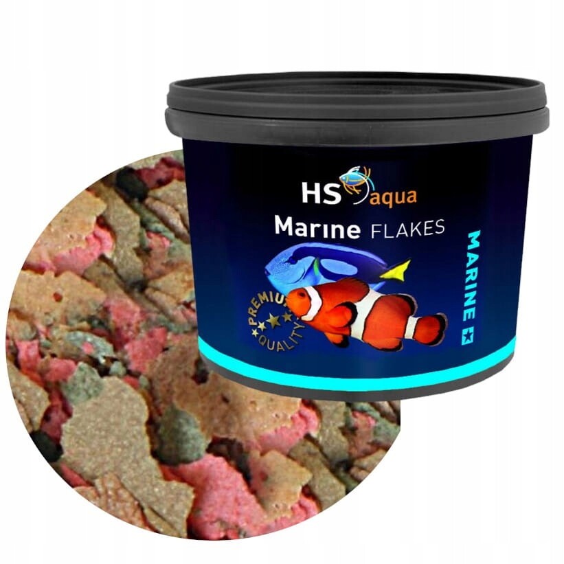 Osi Hs Aqua Marine Flakes 5000ML 5L 900g Krmivo Pro Ryby O.s.i.