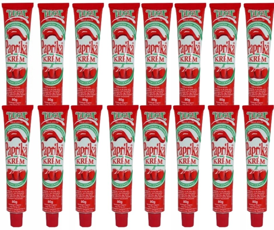 Jemný paprikový krém Vega 80 g, maďarský krém