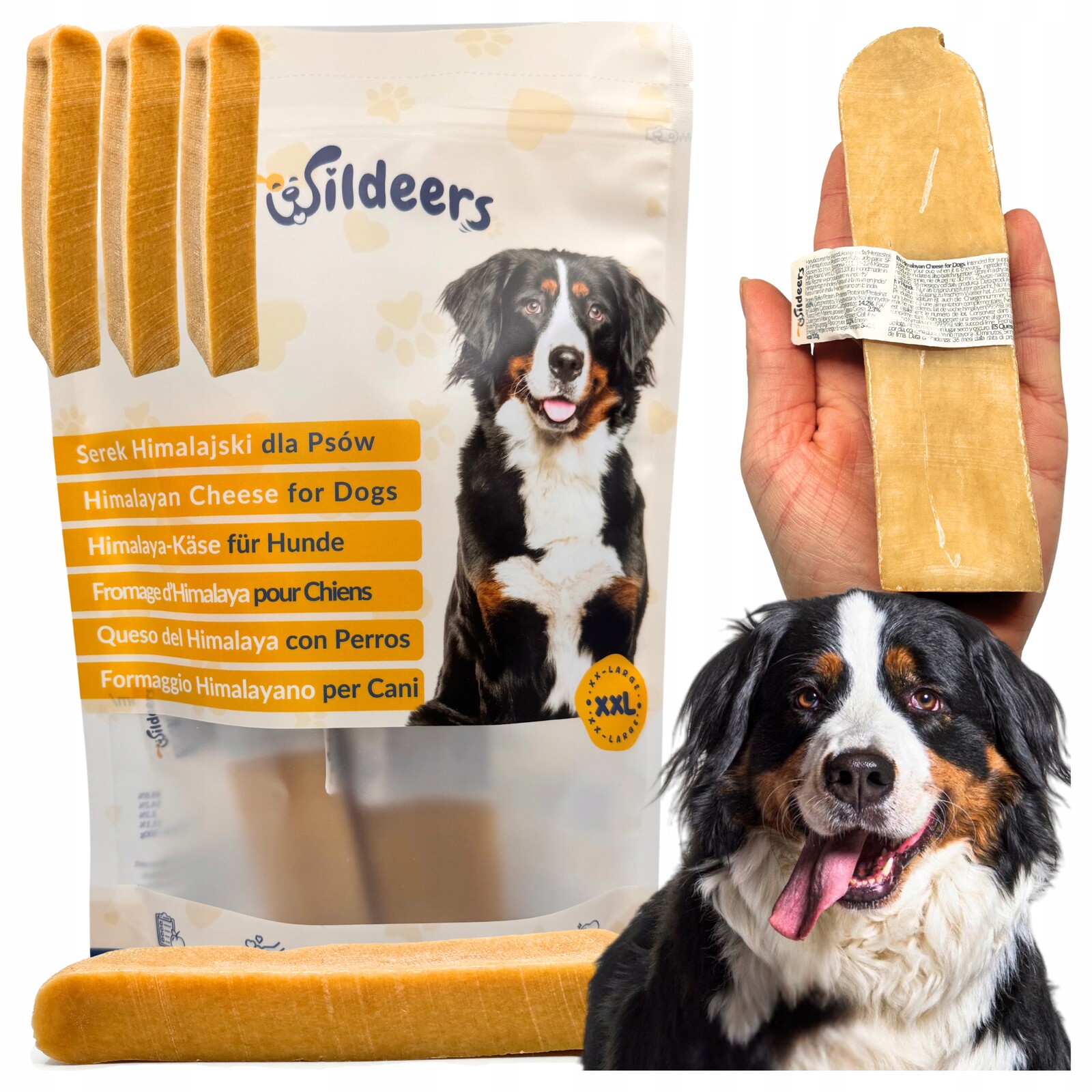 Nejkvalitnější Trvanlivé Přírodní Kousátka Pro Velké Psy XXL Na Zuby