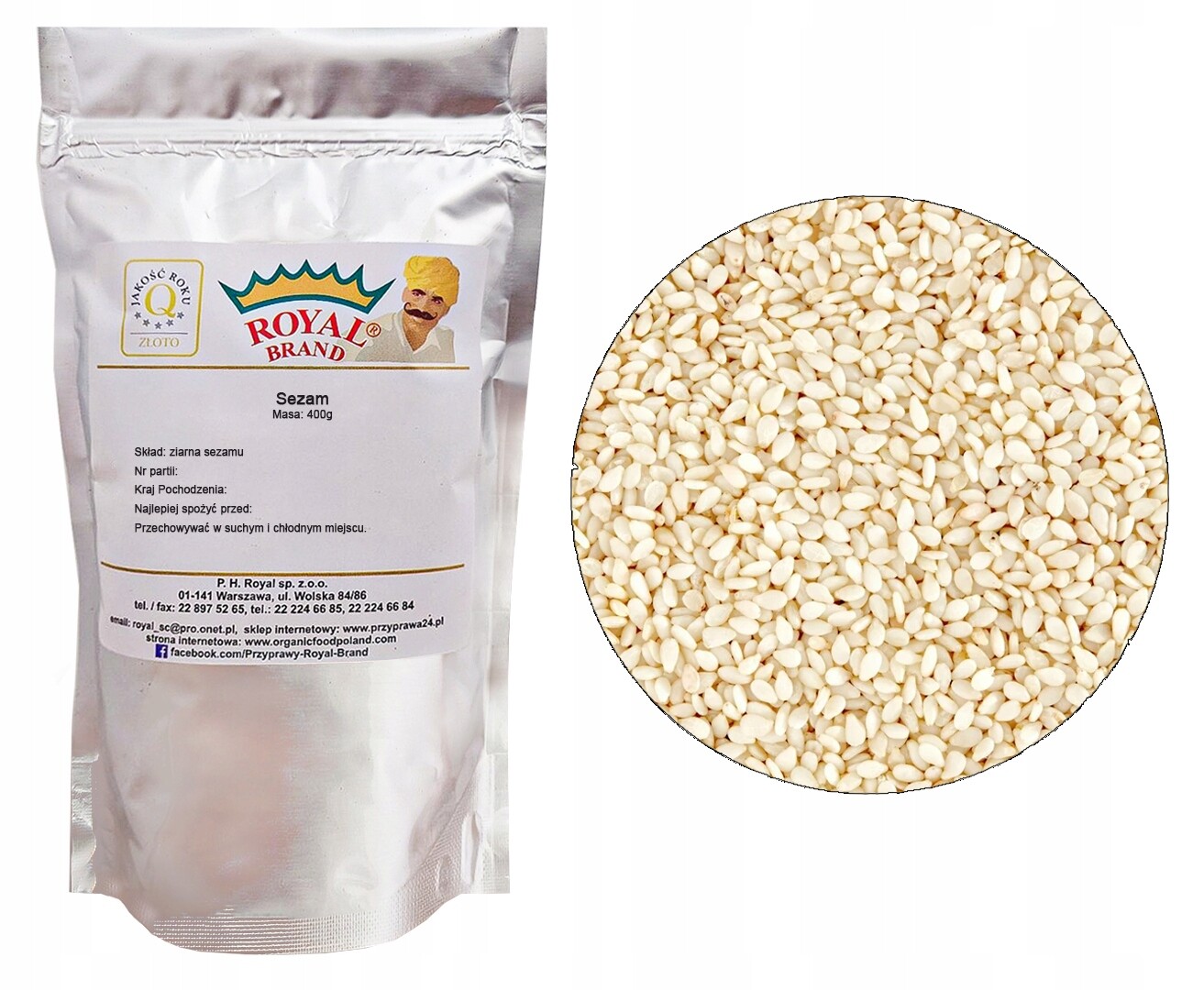 Sezamové zrno 400g Balení pro profesionály HoReCa