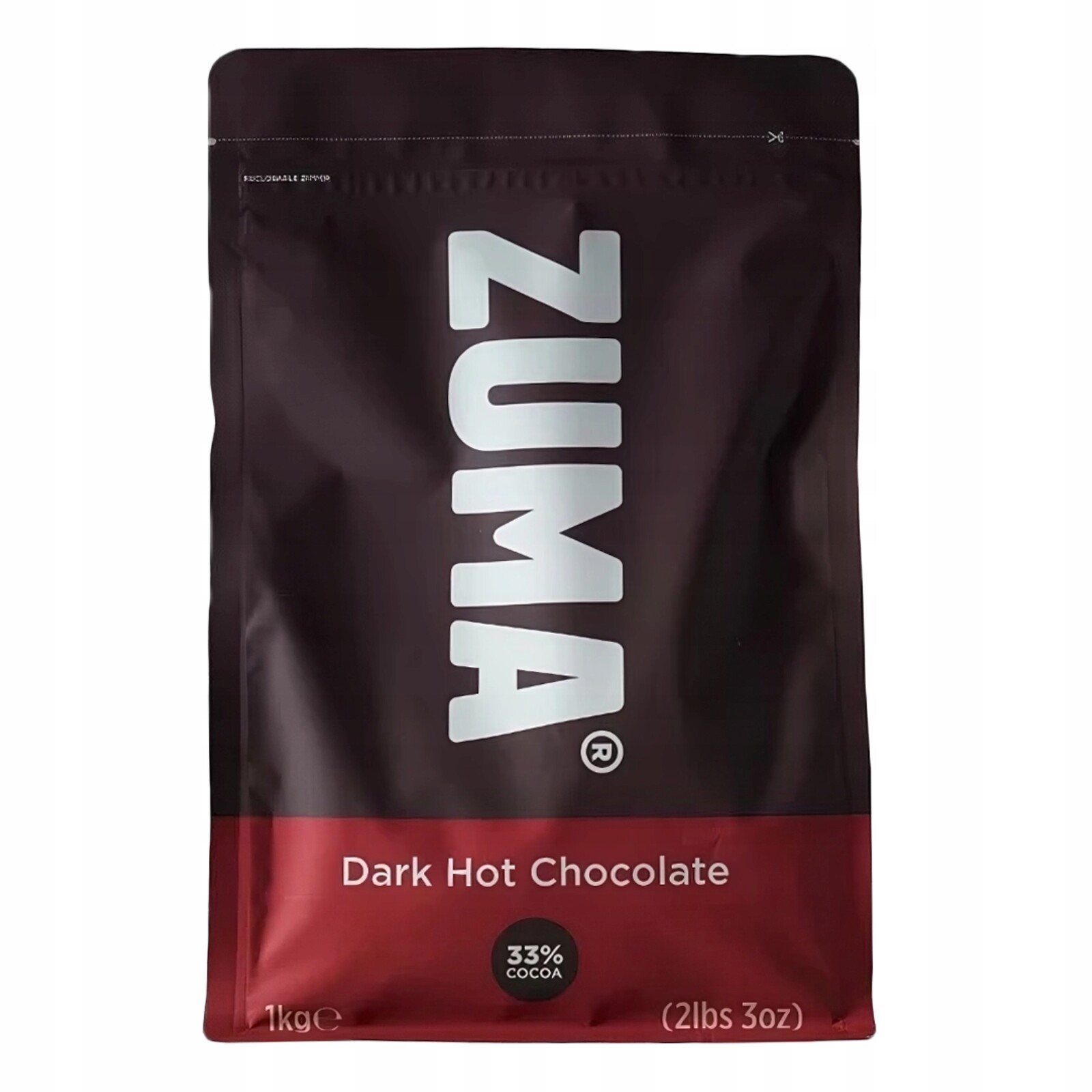 Horká čokoláda Zuma Dark Hot Chocolate 33% kakao 1 kg