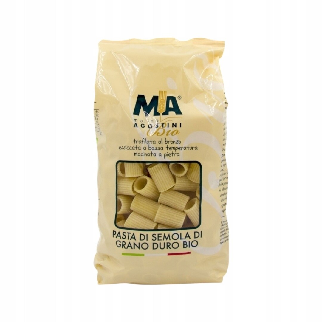 Těstoviny Mezze maniche Bio 500 g – velkoobchodní nabídka pro restaurace (12 ks)