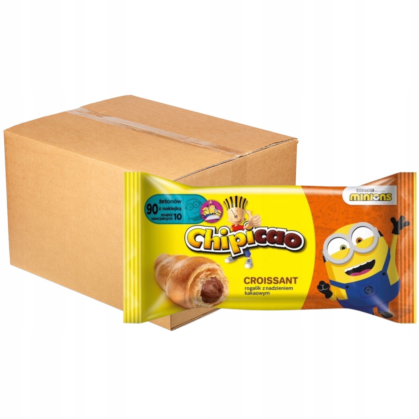 Chipicao Rohlíček s kakaovou náplní 60 g x 20 kusů