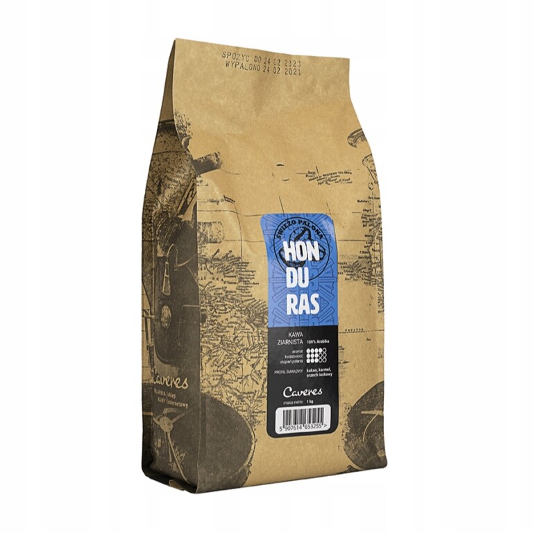 Káva zrnková Caveres Honduras 1 kg 1000 g