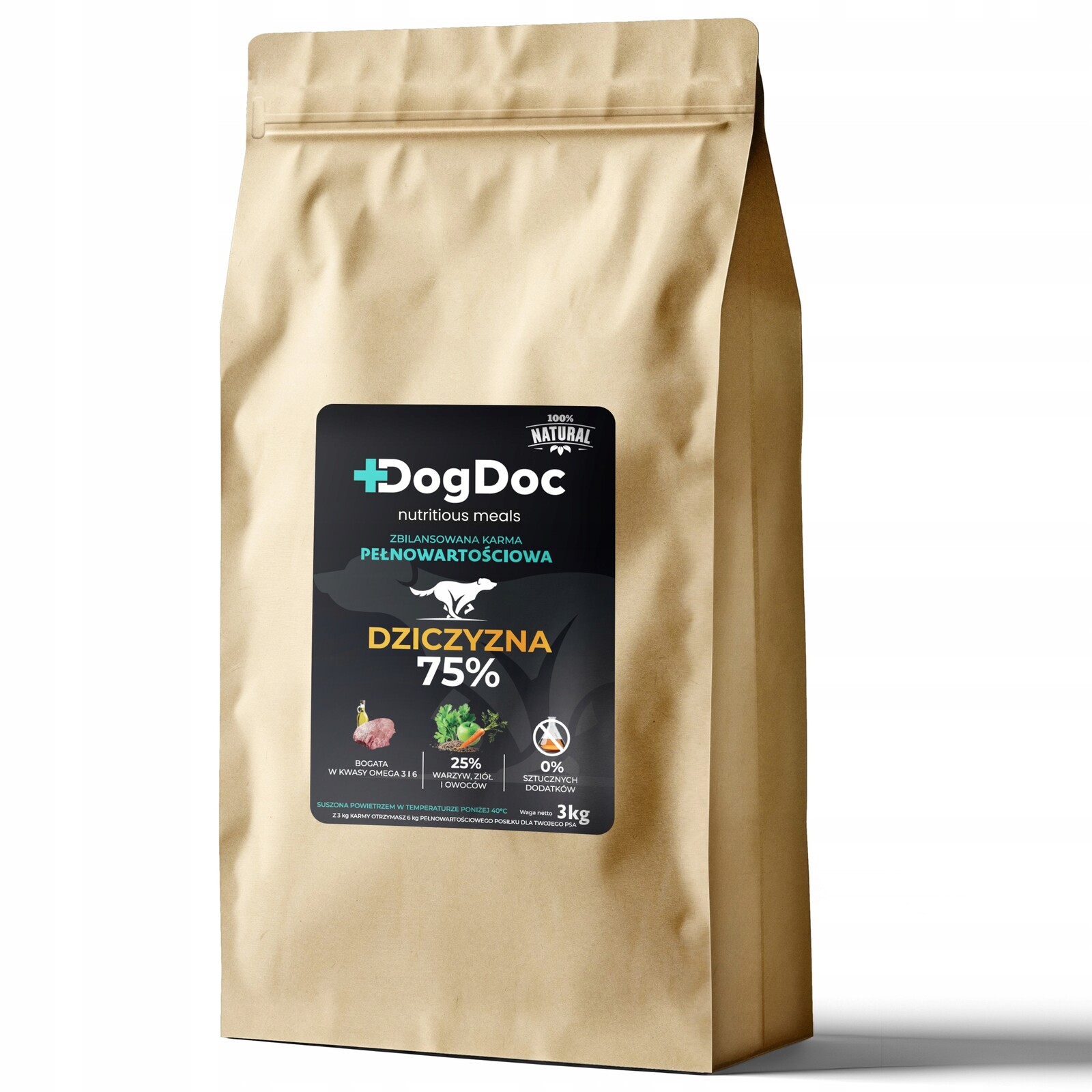 Krmivo Dog Doc Zvěřina 3KG