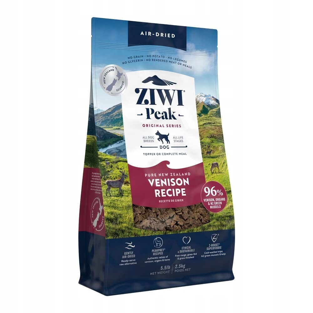 Ziwi Peak Air Dried Venison - 4 x 1 kg