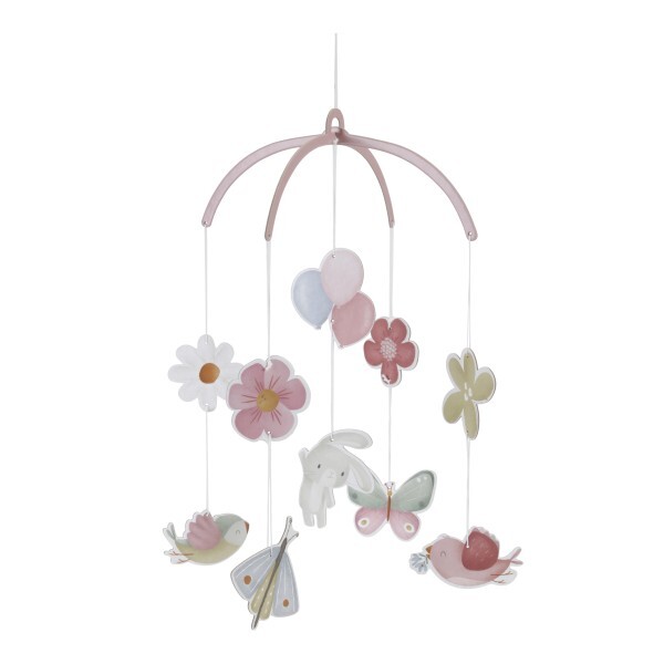 Little Dutch Dekorativní kolotoč Květiny a motýli