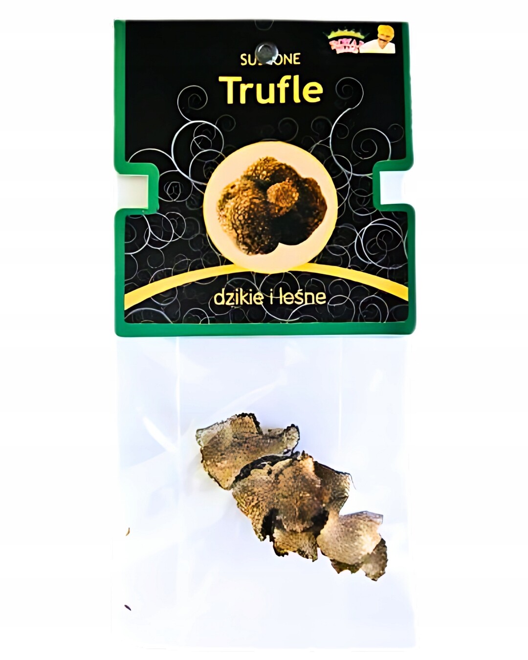 Lanýže sušené italské houby v plátcích, černý letní lanýž Royal Brand