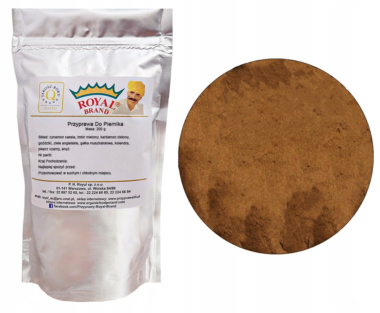 1 kg Koření na perník Bez Mouky A Cukru Tradiční Kořeněná Výkonná