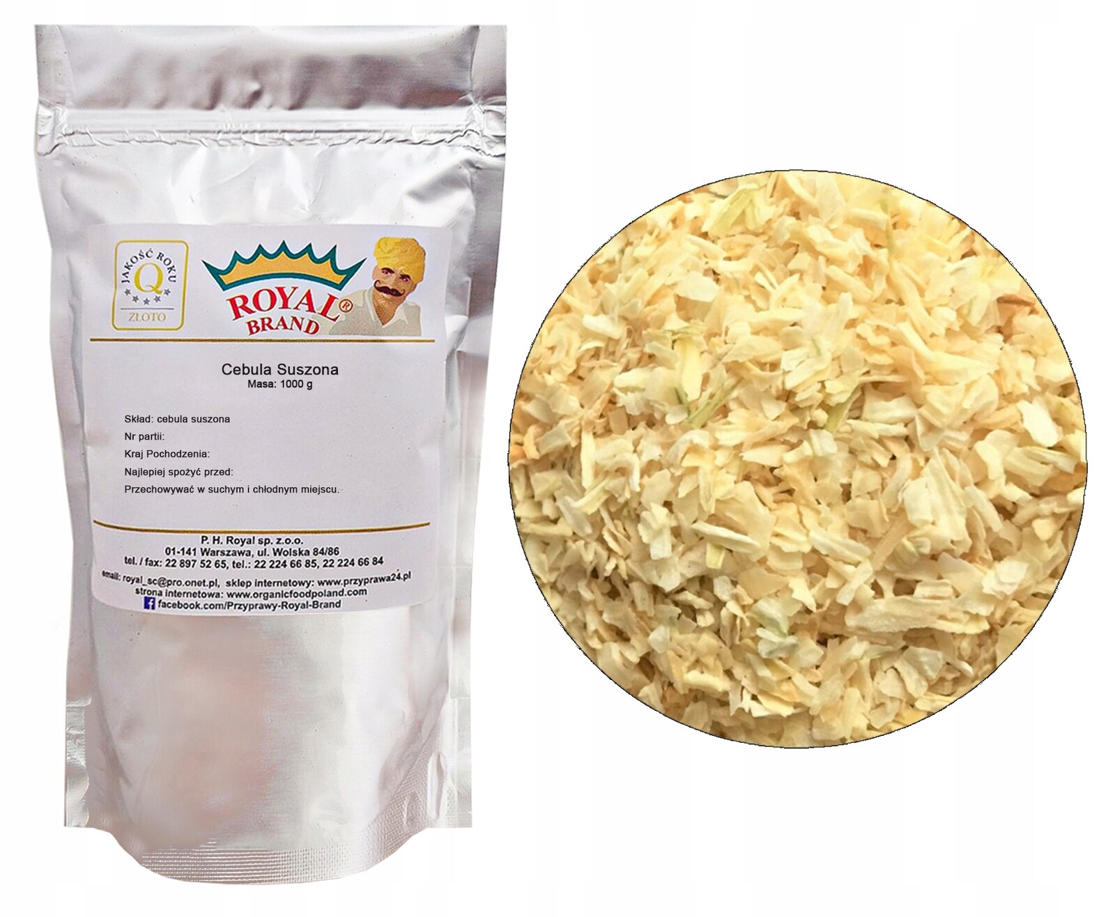 Cibule Granulovaná 1 kg Balení pro profesionály HoReCa