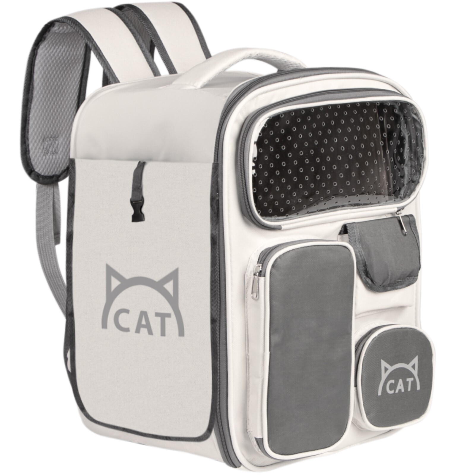 Pancéřový Batoh Přepravka Pro Kočky A Psa, Pohodlný, Stylový, Odolný