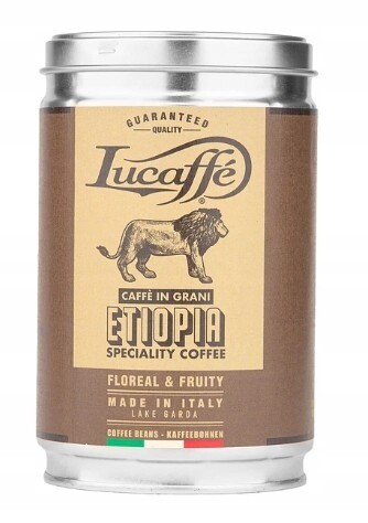 Káva zrnková Arabica Lucaffe Etiopie 250 g