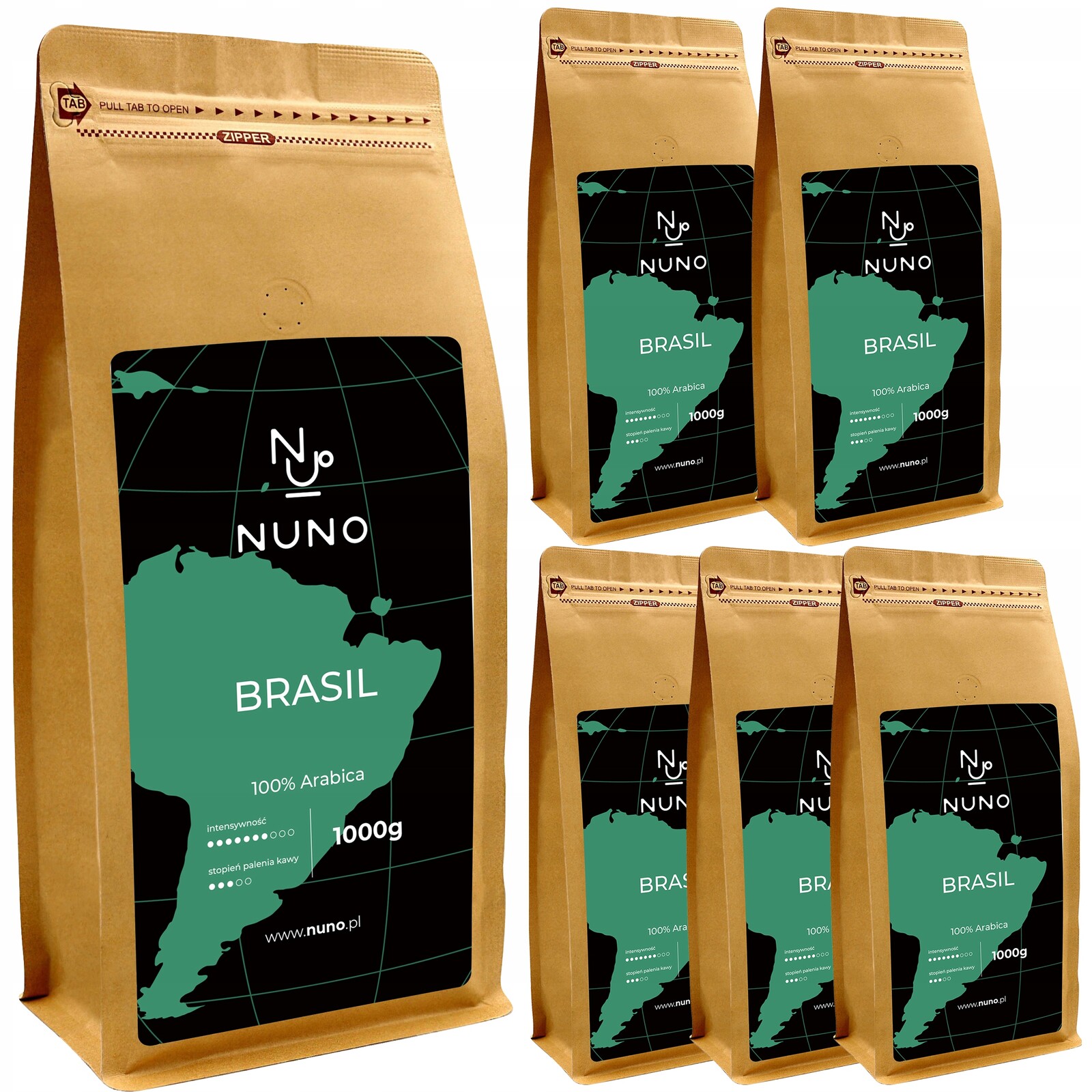 Káva Brazílie Čerstvá 72 Hodin Od Vyhoření Arabika 6 Kg