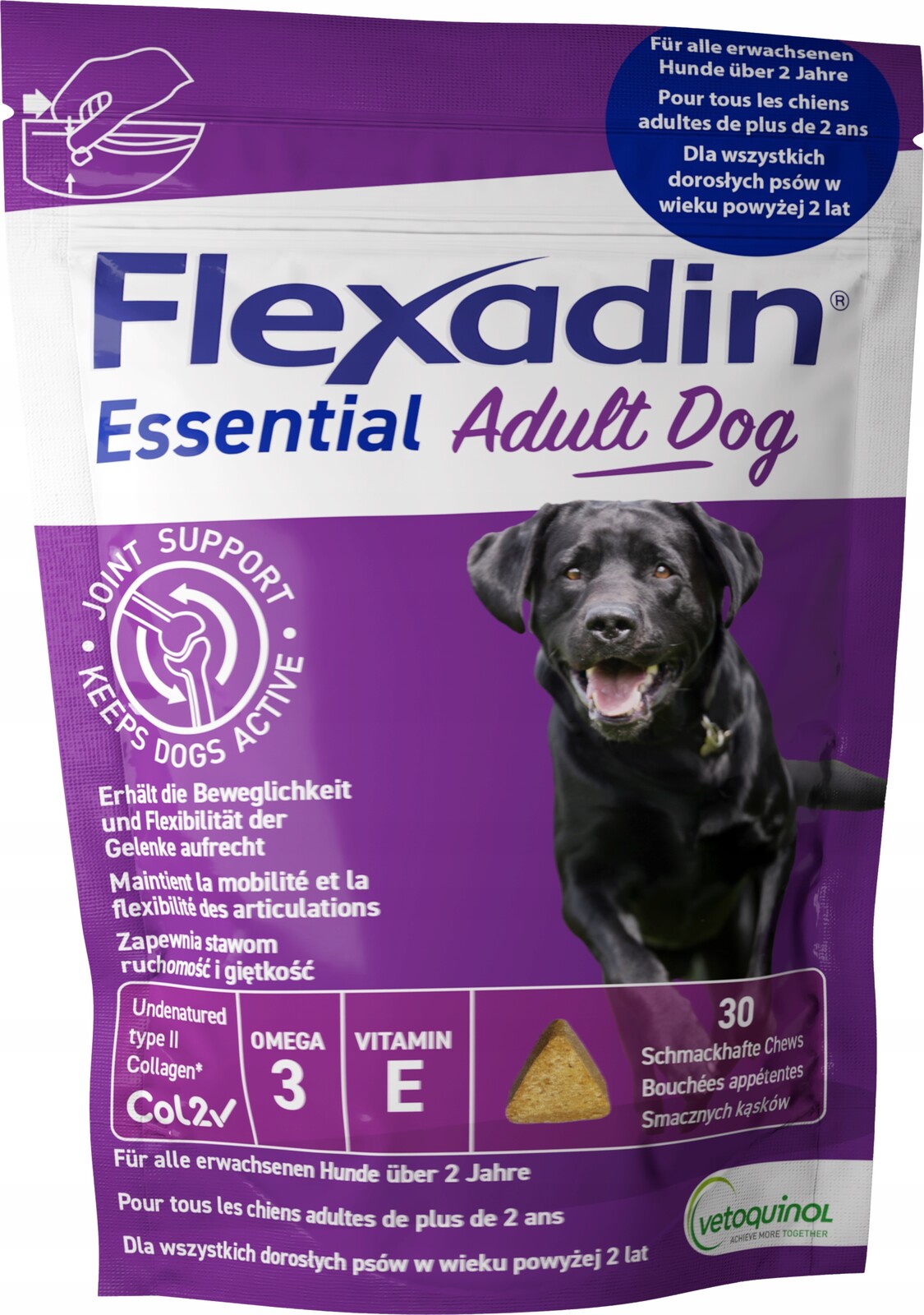 Flexadin Adult Dog 30 kusů podpora kloubů psa