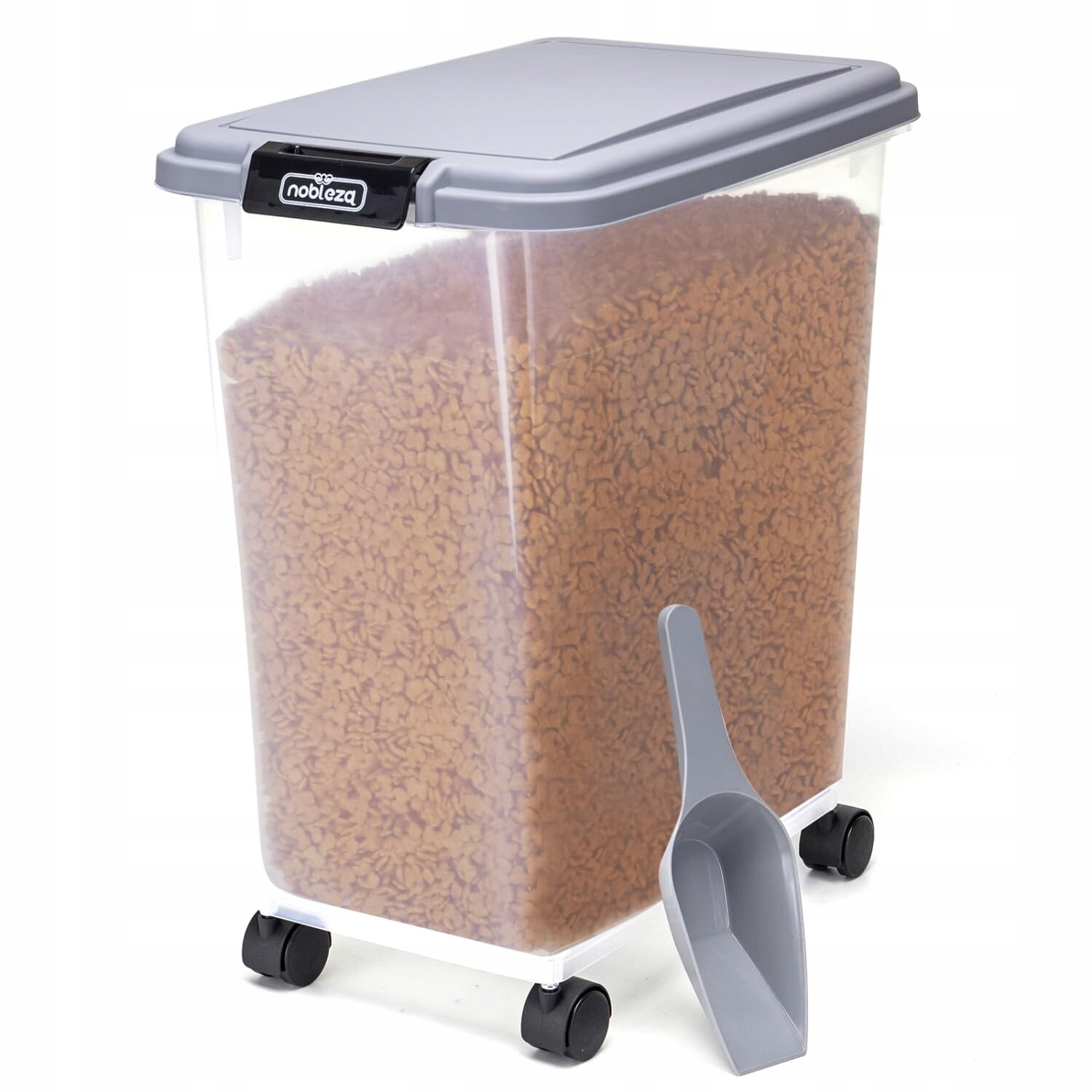 Zásobník na krmivo na kolečkách 40 L Nobleza