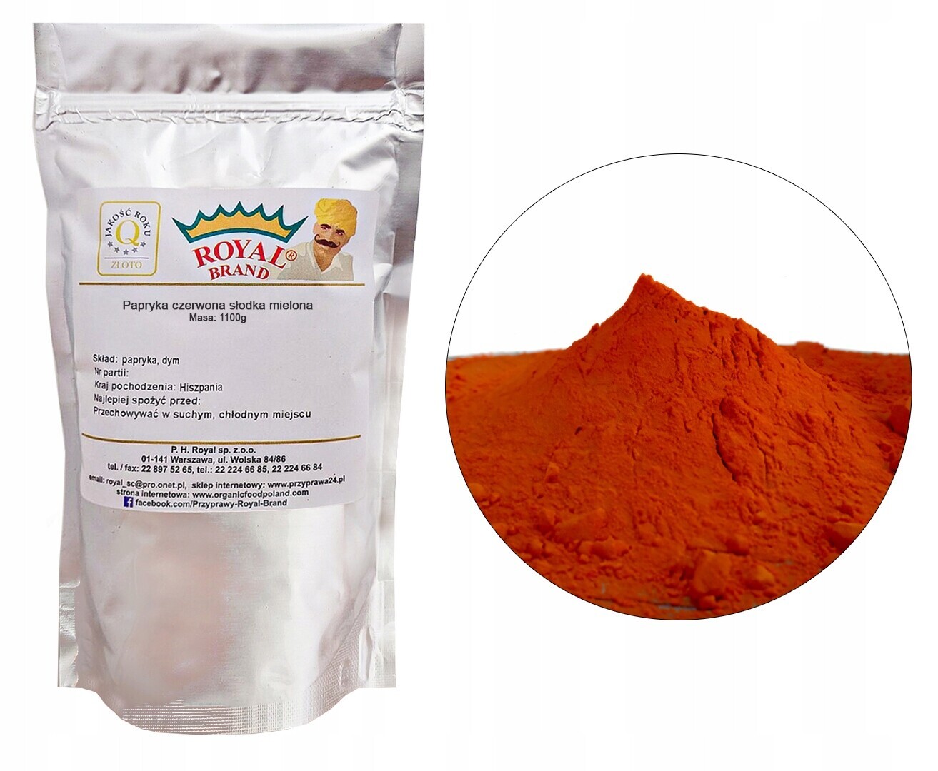 Sladká mletá paprika 1,1 kg balení HoReCa pro profesionály