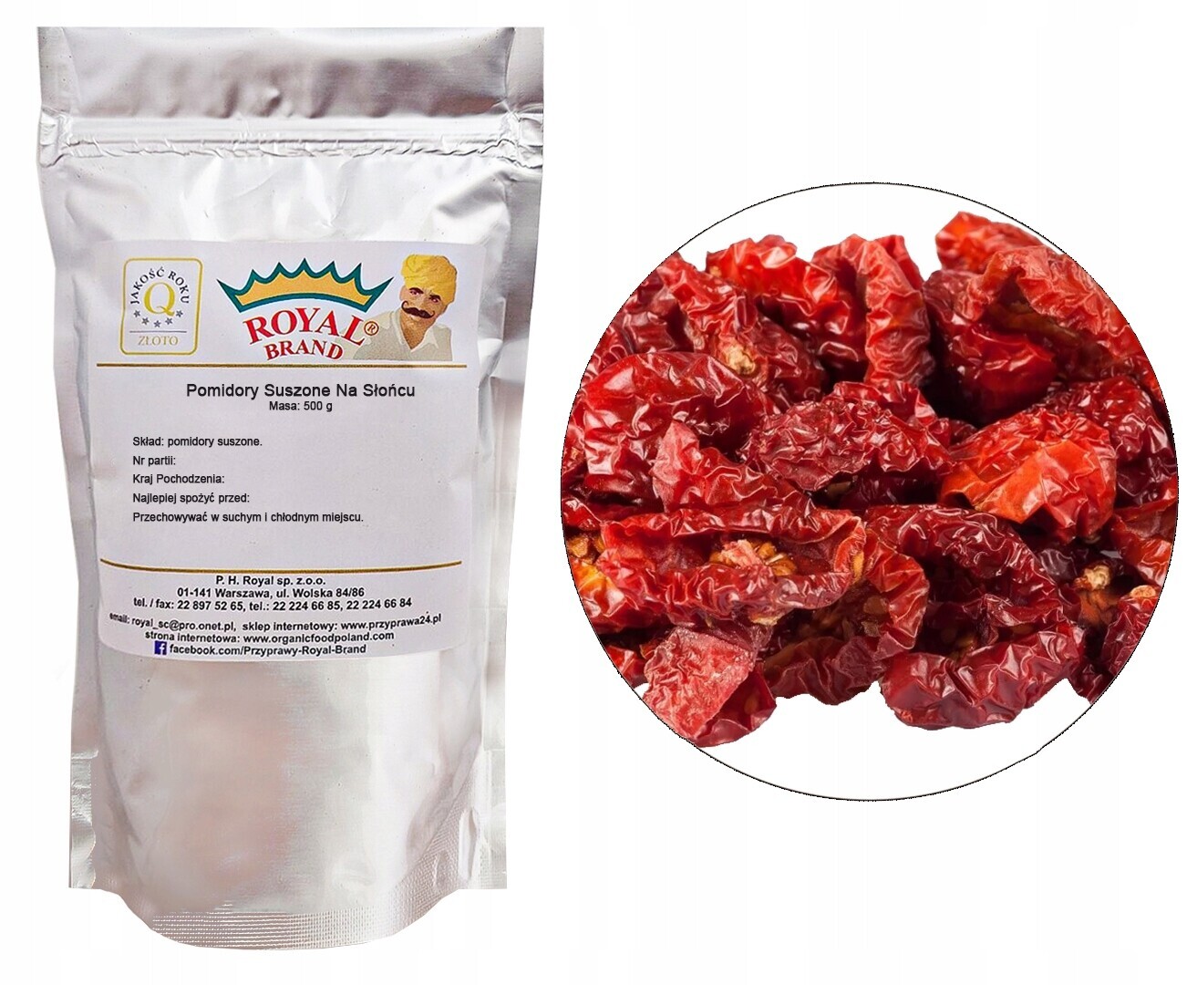 Rajčata Sušená na Slunci 500 g Čerstvá A Dobrá